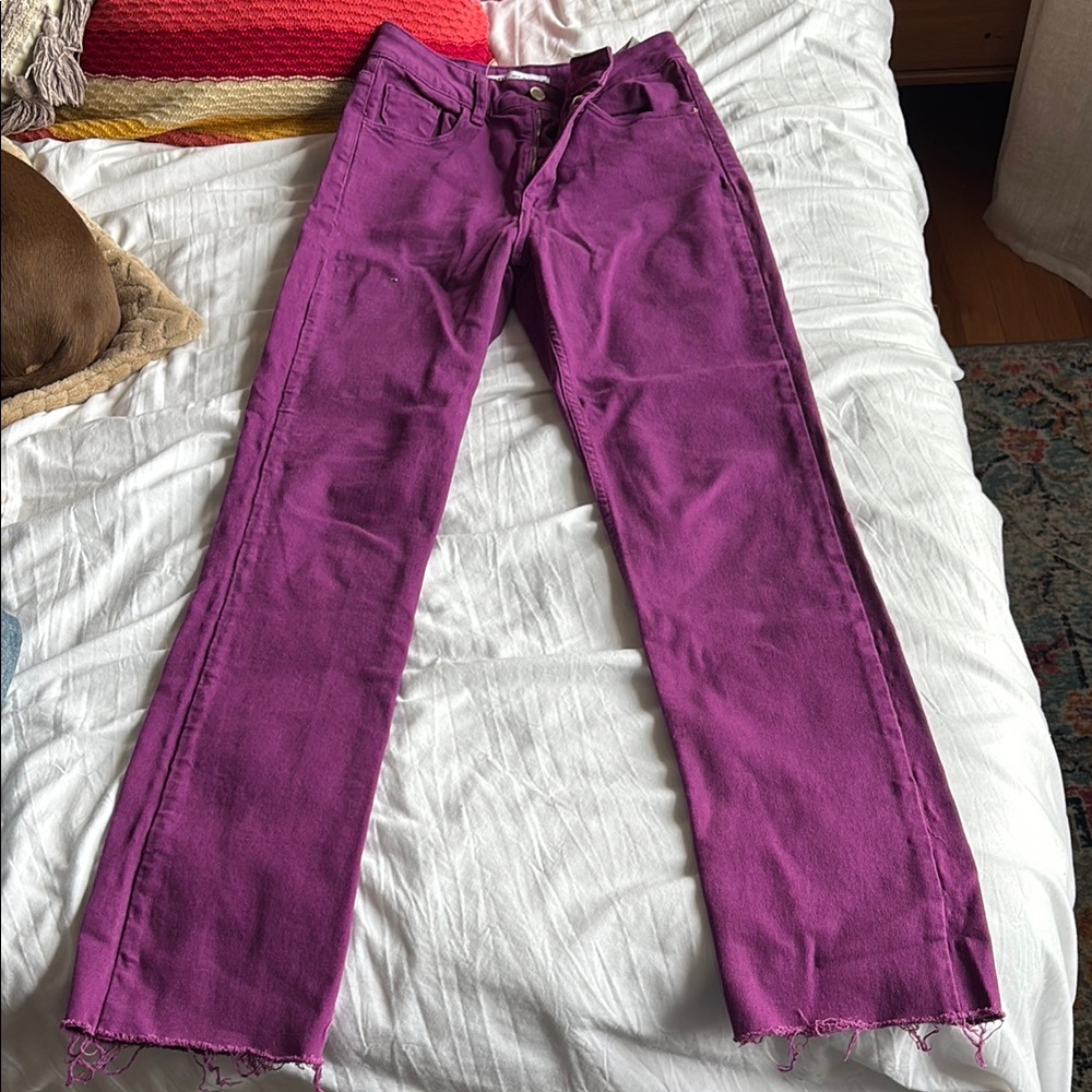 Women's Purple Jeans